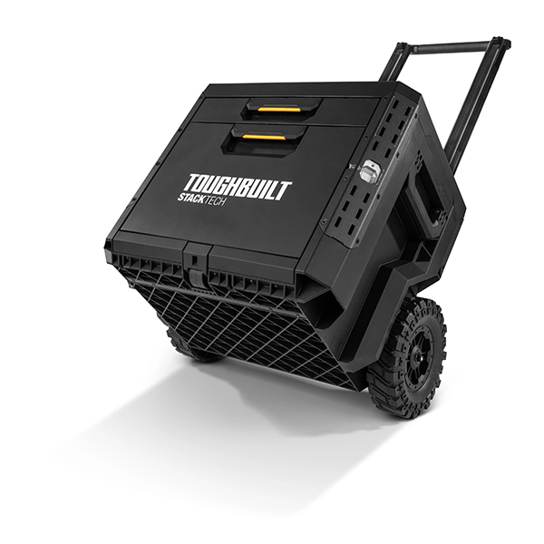 TOUGHBUILT STACKTECH タイヤ付き引き出し収納BOX。
