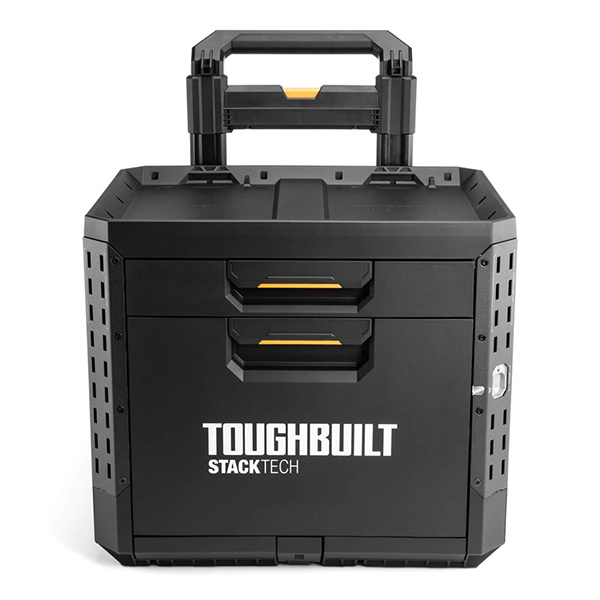TOUGHBUILT STACKTECH タイヤ付き引き出し収納BOX。
