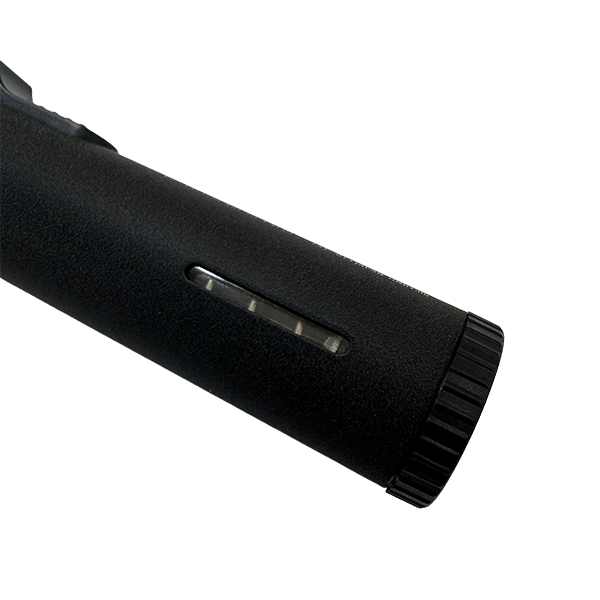 全長205mm、燃焼温度1,300℃の高火力なポータブルスティックバーナー。