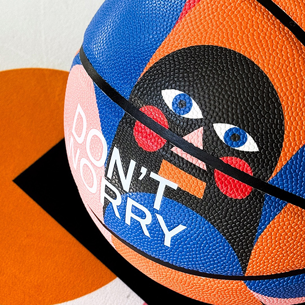 イタリアのデザインスタジオBRUTTOによる、アートなバスケットボール。