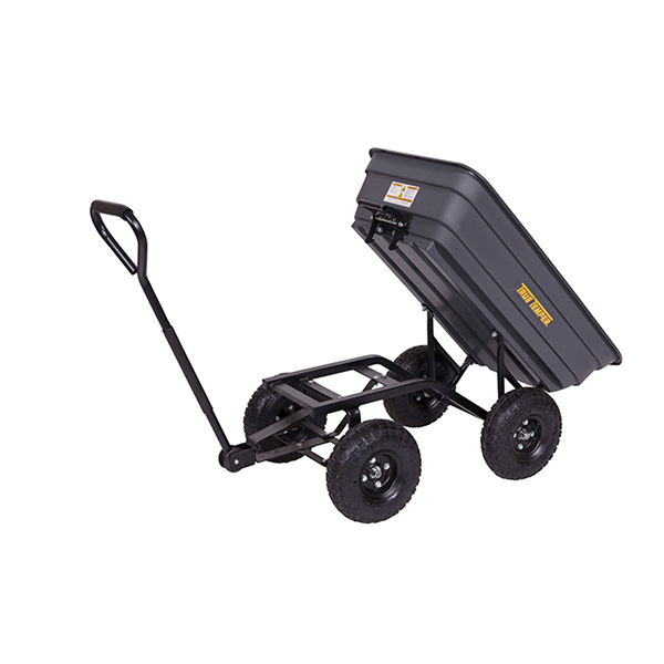 園芸用土や薪などの運搬に便利なガーデニング、アウトドアなどで活躍するワゴン。
