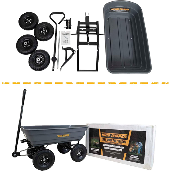 園芸用土や薪などの運搬に便利なガーデニング、アウトドアなどで活躍するワゴン。