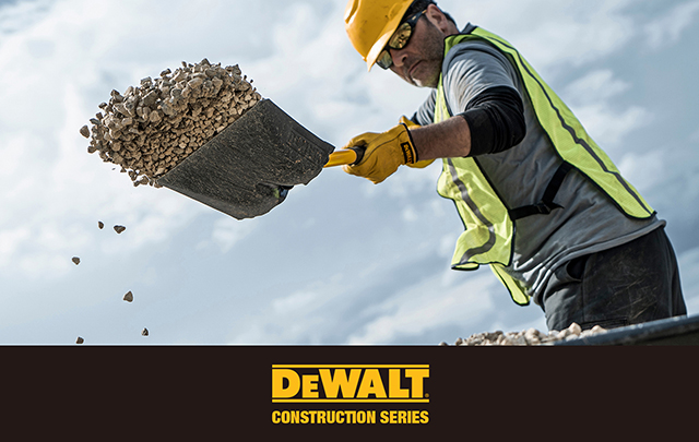 アメリカで鍛え上げられたデウォルト土木・園芸ツール。