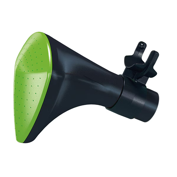 三角形のハス口は細かな散水が可能。