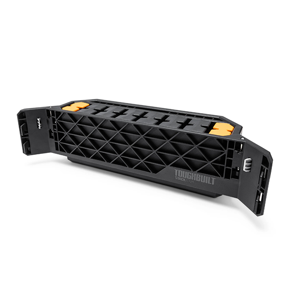 コーナーレールに対応したツールホルダー。