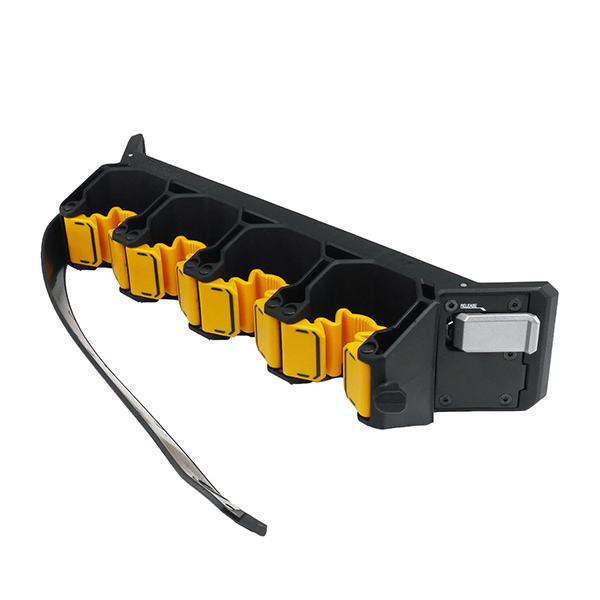 コーナーレールに対応した長尺ツールに最適なホルダー。