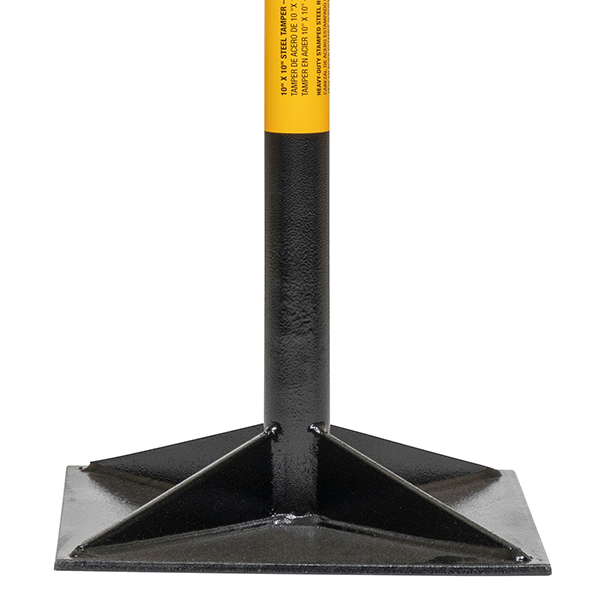 土、砂利、砂などを迅速かつ効率的に締め固めることができるタンパー。