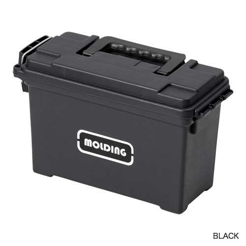 ミリタリーなどで弾薬(AMMO)入れとして使用する為のBOXをプラスチックを使い再現したツールボックス。