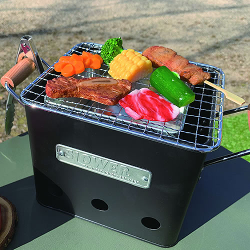 お気軽にBBQが楽しめるコンパクトサイズが魅力です。