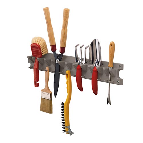 フロントツールハンガー採用で大容量収納可能。