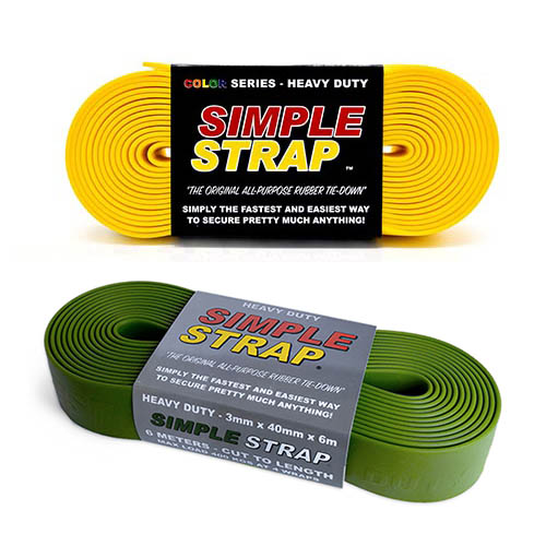 マルチに使えるTPEラバーストラップバンド。