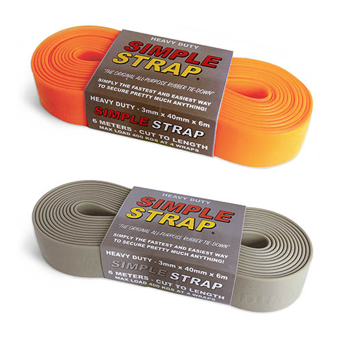 マルチに使えるTPEラバーストラップバンド。