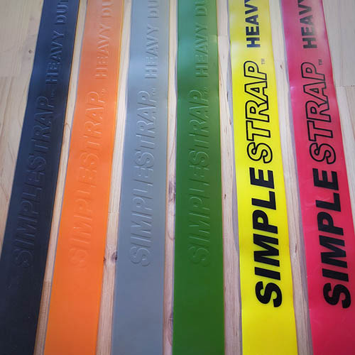 マルチに使えるTPEラバーストラップバンド。