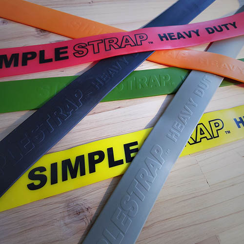 マルチに使えるTPEラバーストラップバンド。