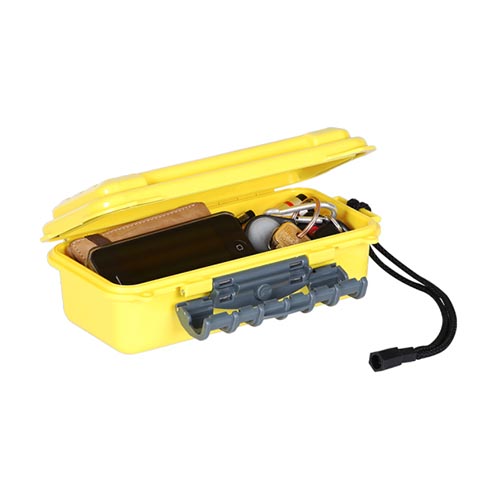 DRI-LOC により防水性と気密性に優れたアウトドアにも最適なケース