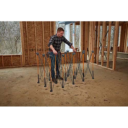 素早くセットアップ可能なスチール製ワークスタンド