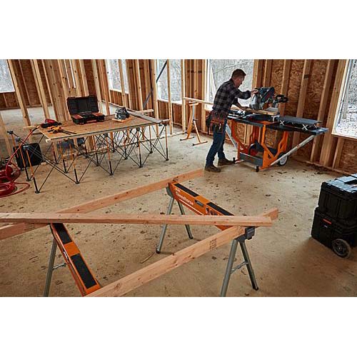 素早くセットアップ可能なスチール製ワークスタンド