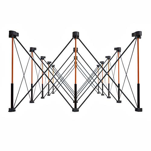 素早くセットアップ可能なスチール製ワークスタンド