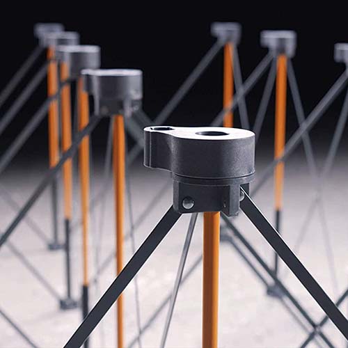 素早くセットアップ可能なスチール製ワークスタンド