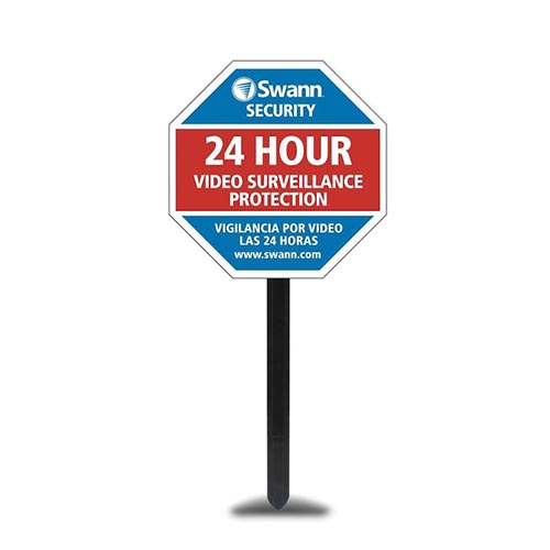アメリカSwann社のセキュリティーサイン。