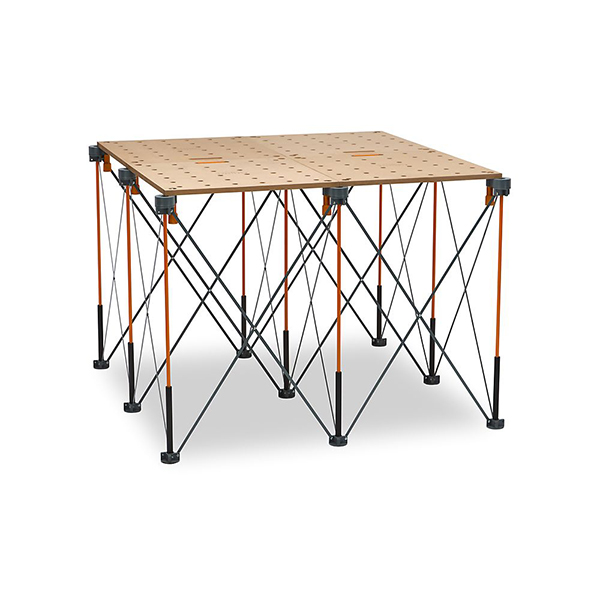 素早くセットアップ可能なスチール製ワークスタンド