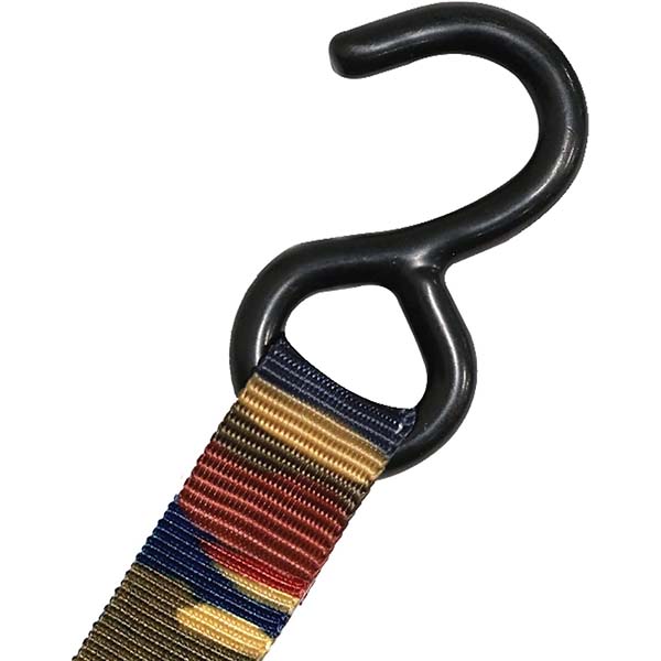 アメリカCARGOLOC社のカモフラ柄ラチェット式タイダウン。