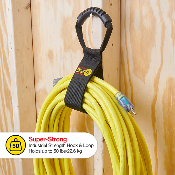 重量物の持ち運びに便利なキャリーストラップ。