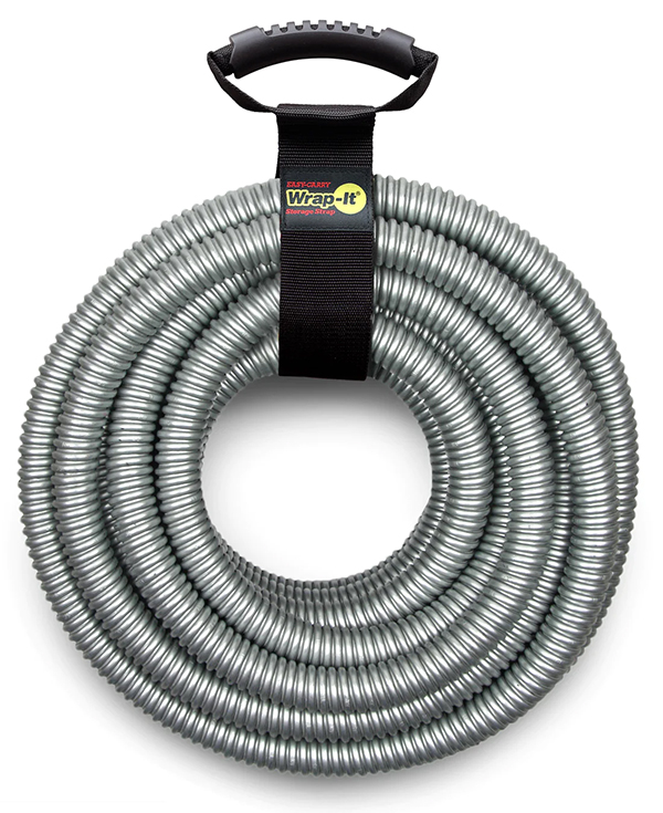 重量物の持ち運びに便利なキャリーストラップ。