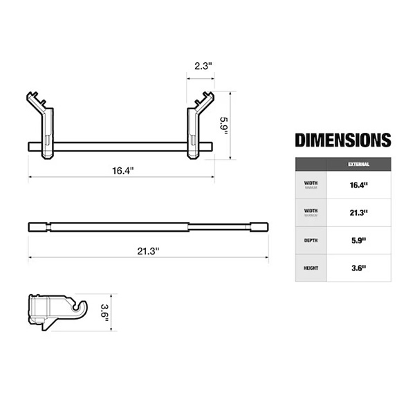 TOUGHBUILT STACKTECH ロールホルダー