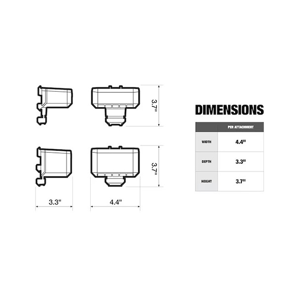 TOUGHBUILT STACKTECH ロングツールホルダー