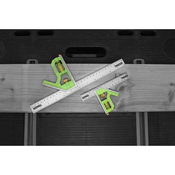 プロ用に設計されたコンビネーションスクエア定規