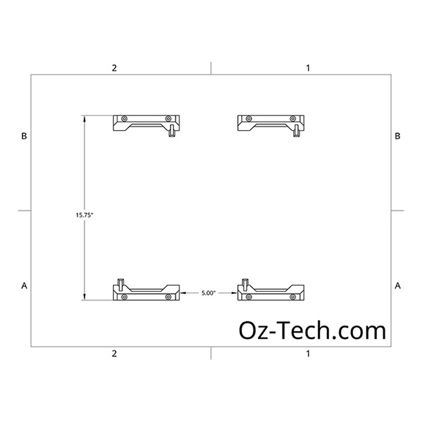 TOUGHBUILT STACKTECHツールボックス専用に設計されたブラケット。