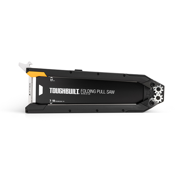 TOUGHBUILTヘビーデューティー折り畳み式両刃ノコギリ。