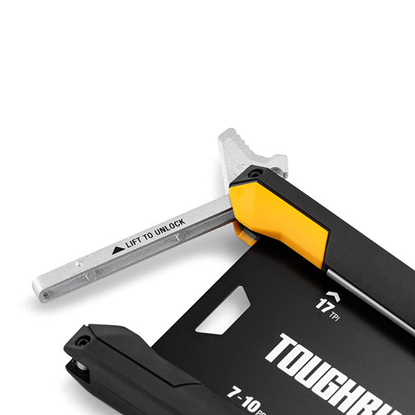 TOUGHBUILTヘビーデューティー折り畳み式両刃ノコギリ。