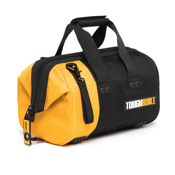 TOUGHBUILTヘビーデューティー仕様ツールバッグ。