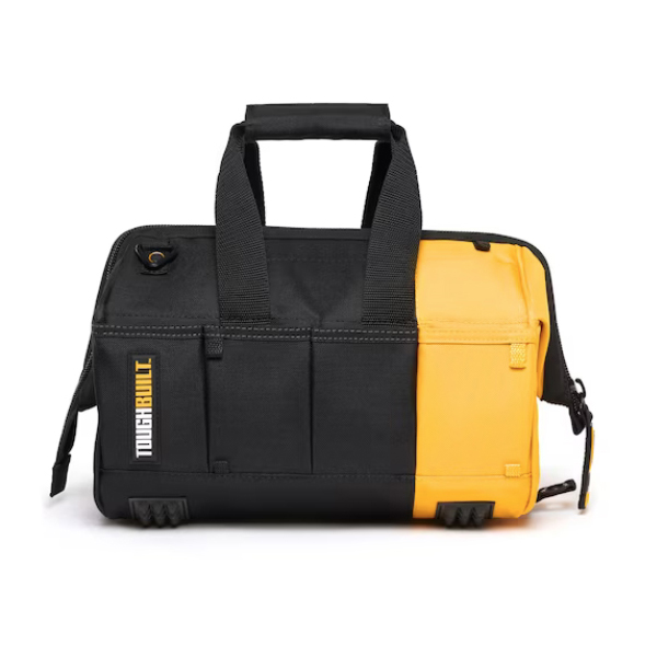 TOUGHBUILTヘビーデューティー仕様ツールバッグ。
