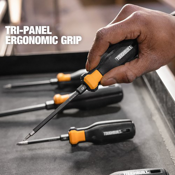 TOUGHBUILTプロ仕様ドライバーセット。