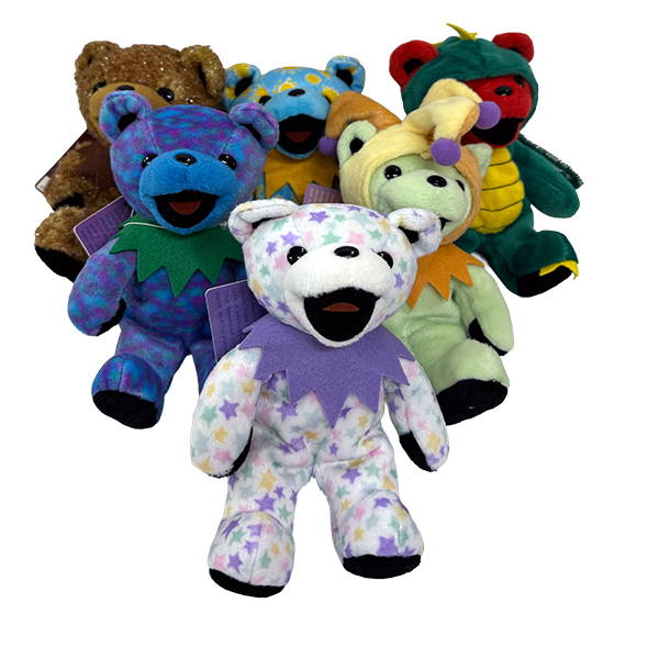 グレイトフルデッド、ダンシングベアぬいぐるみ。