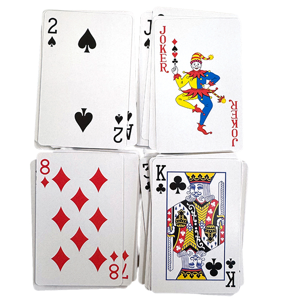 アメリカをモチーフとしたトランプ。