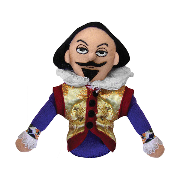 偉人、著名人の指人形。