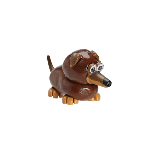 何度でも繰り返しつくって楽しめるシリコン粘土の子犬制作キット。