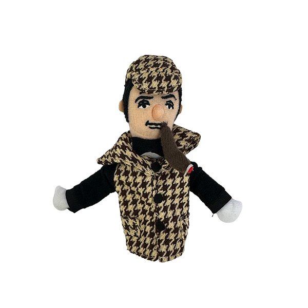 偉人、著名人の指人形。